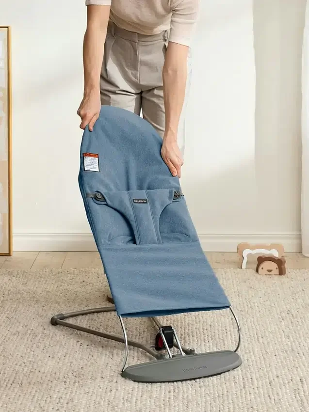 Sedia a dondolo Babybjorn Woven Melange Bliss