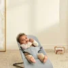 Sedia a dondolo BabyBjörn Bliss in tessuto melange