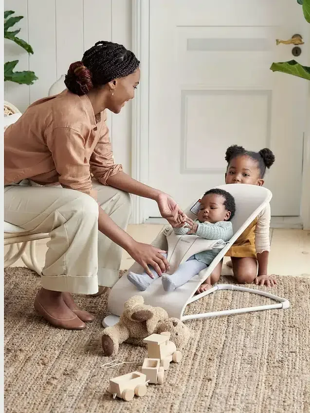 Set BabyBjörn Bliss con sdraietta in jersey 3D e peluche