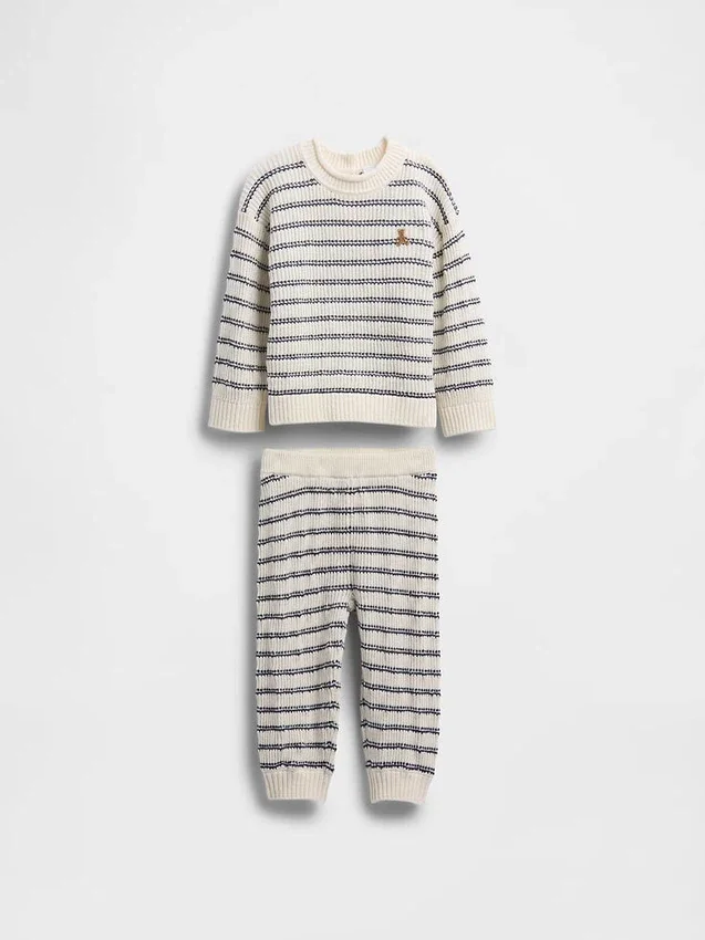 Set completo con maglione per neonati