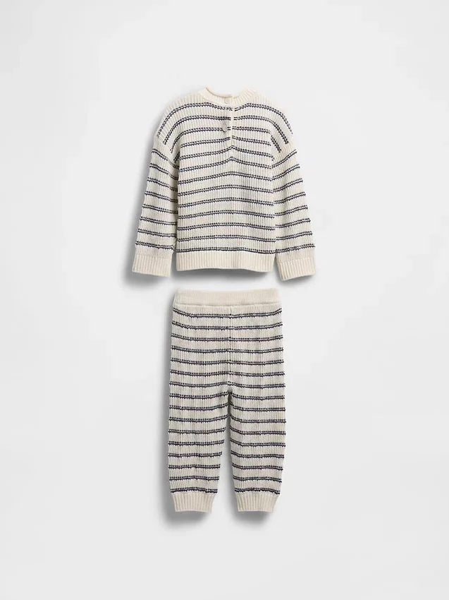 Set completo con maglione per neonati