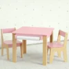 Set composto da tavolo e 2 sedie per bambini piccoli