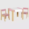 Set composto da tavolo e 2 sedie per bambini piccoli