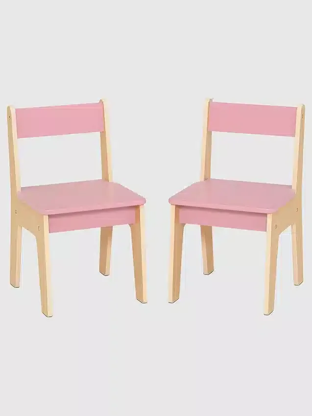 Set composto da tavolo e 2 sedie per bambini piccoli