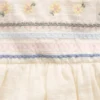Set con canotta ricamata per neonati