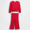 Set con maglione a trecce per neonato & bebè
