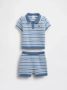 Set con maglione e polo per neonati
