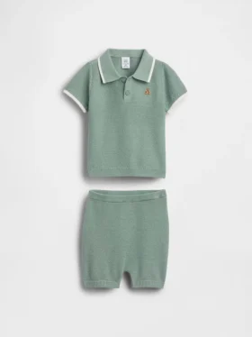 Set con maglione e polo per neonati