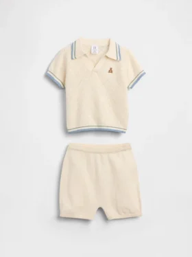 Set con maglione e polo per neonati