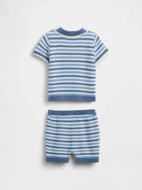 Set con maglione e polo per neonati