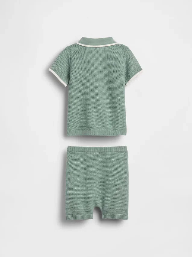 Set con maglione e polo per neonati