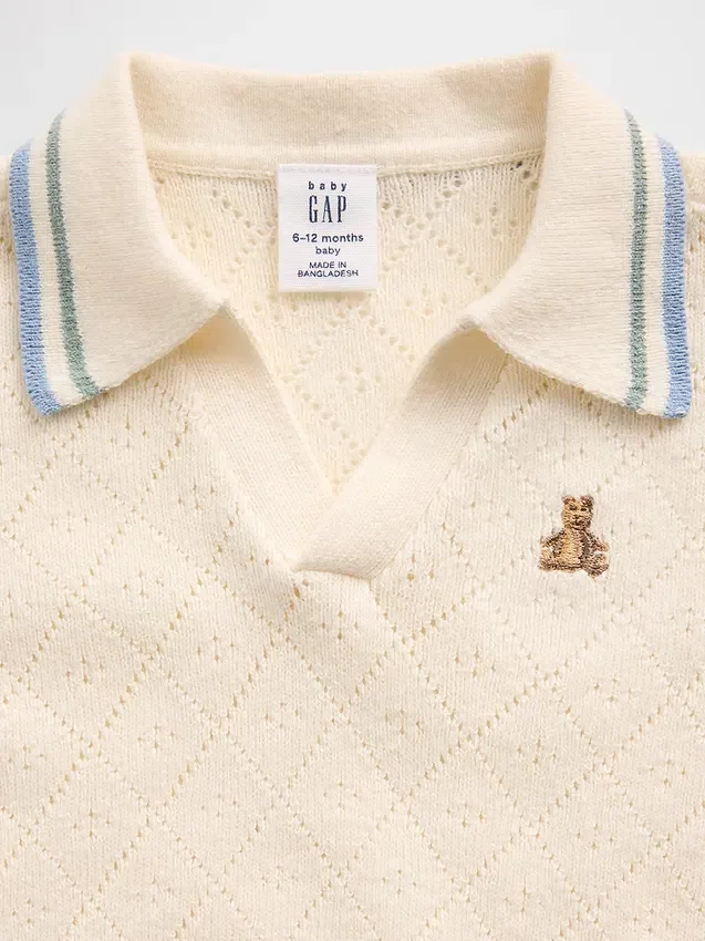 Set con maglione e polo per neonati