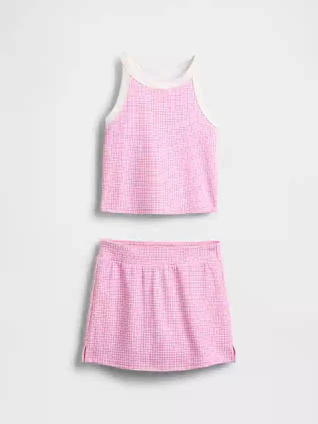 Set da attività per bambini con gonnellina-pantaloncino