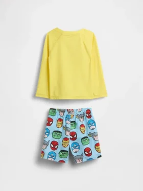 Set da bagno con rash guard Marvel per neonato & bebè