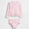Set da bagno con rash guard per neonato & bebè