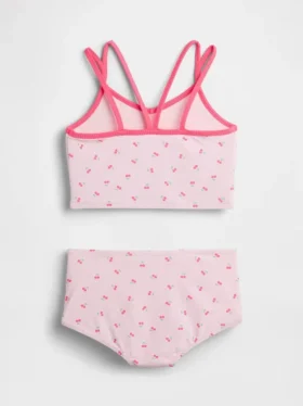 Set da bagno per bambini composto da top tankini e pantaloncini da bagno