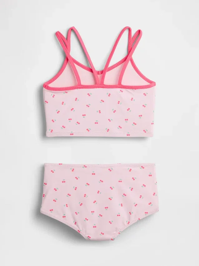 Set da bagno per bambini composto da top tankini e pantaloncini da bagno