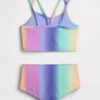 Set da bagno per bambini composto da top tankini e pantaloncini da bagno