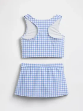 Set da bagno per bambini con tankini e gonnellina