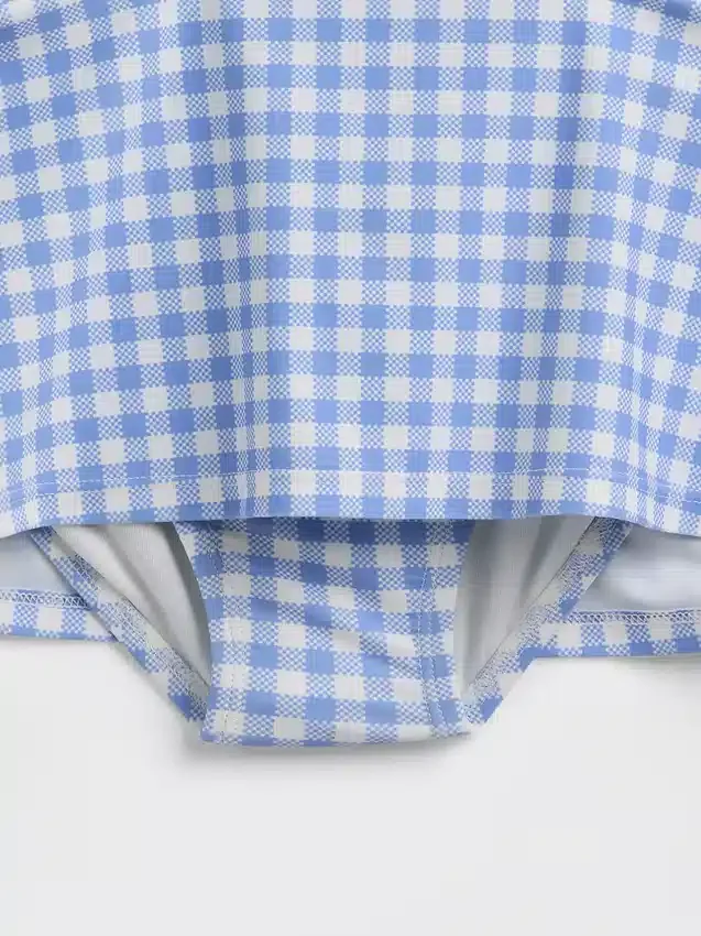 Set da bagno per bambini con tankini e gonnellina