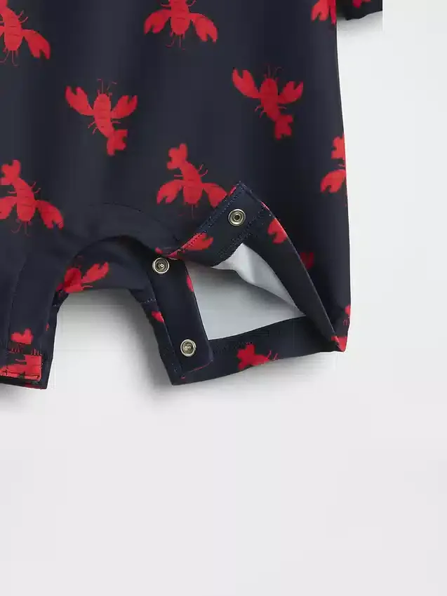 Set da bagno per neonati con rash guard