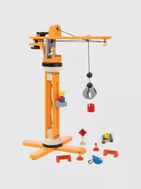 Set da gioco con gru