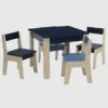 Set da tavolo e sedie per bambini