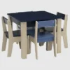 Set da tavolo e sedie per bambini