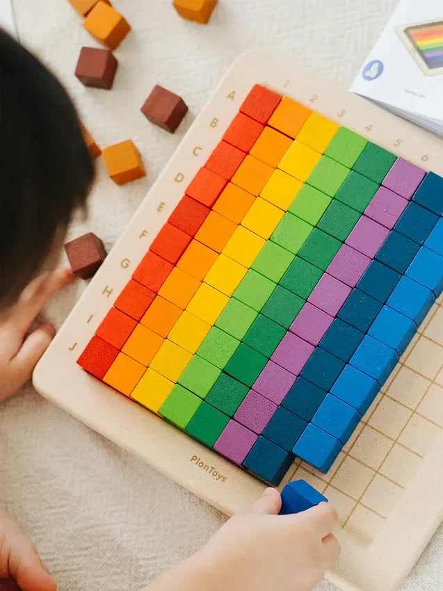 Set di 100 cubetti per contare e sviluppare le abilità matematiche