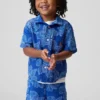 Set di abbigliamento floreale in garza di cotone per neonato & bebè