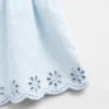 Set di abbigliamento in denim con occhielli per neonato & bebè