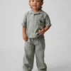 Set di abbigliamento in garza di cotone per neonato & bebè