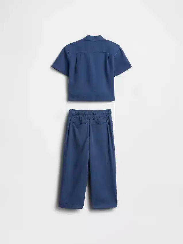 Set di abbigliamento in garza di cotone per neonato & bebè