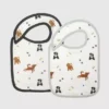 Set di bavaglini Bamboo Little Dogs