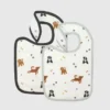 Set di bavaglini Bamboo Little Dogs