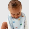 Set di bavaglini Bamboo Little Trucks