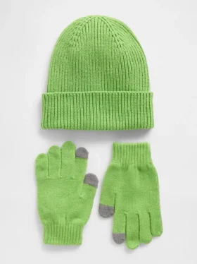 Set di berretto e guanti per bambini