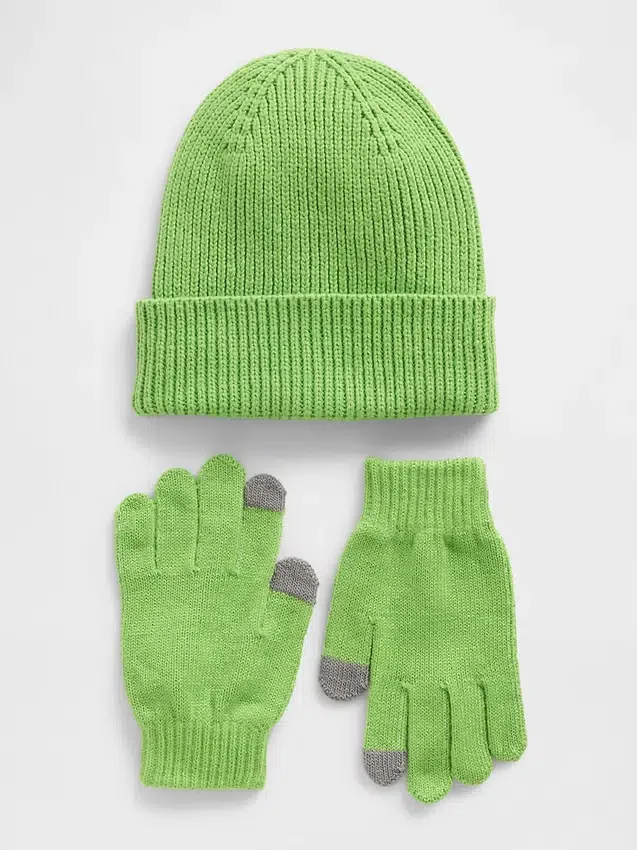 Set di berretto e guanti per bambini