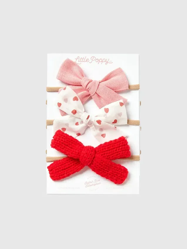 Set di cerchietti con fiocco Rosie