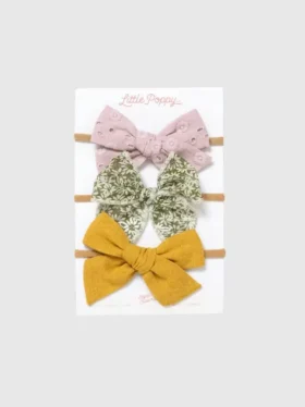 Set di cerchietti con fiocco Savannah