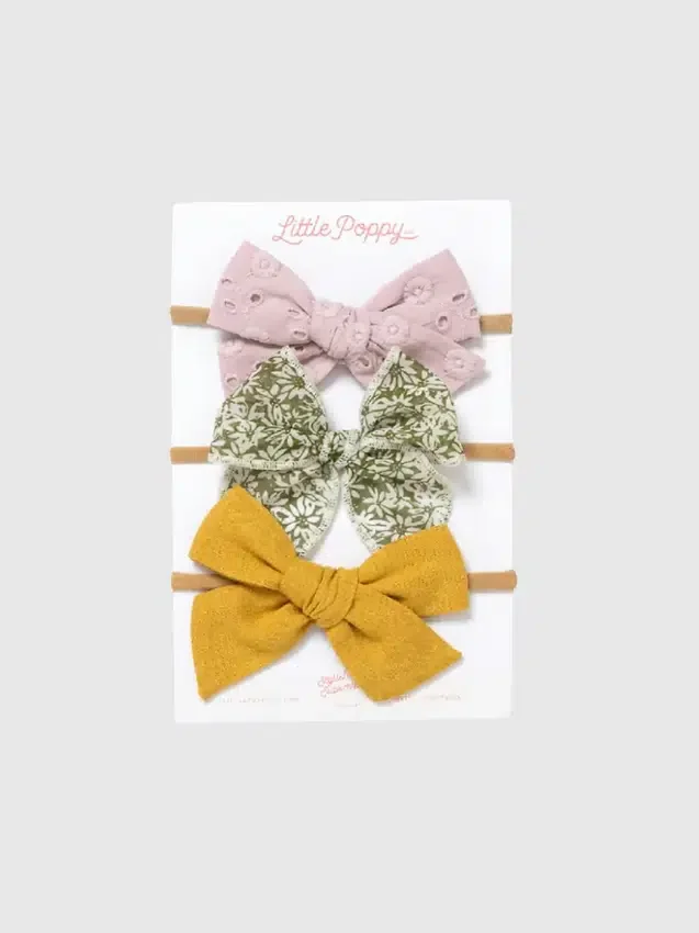 Set di cerchietti con fiocco Savannah