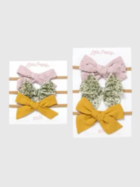 Set di cerchietti con fiocco Savannah