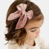 Set di fermagli con fiocchi Celeste