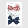 Set di fermagli con fiocco Lauren
