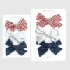 Set di fermagli con fiocco Lauren