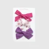 Set di fermagli con fiocco Taylor