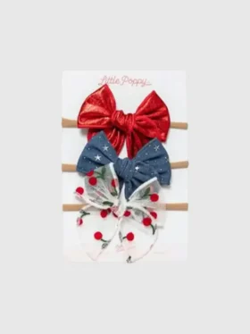Set di fiocchi per cerchietto Cherry