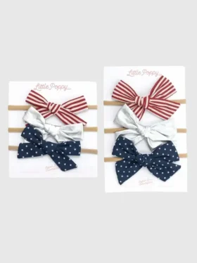 Set di fiocchi per cerchietto Lauren