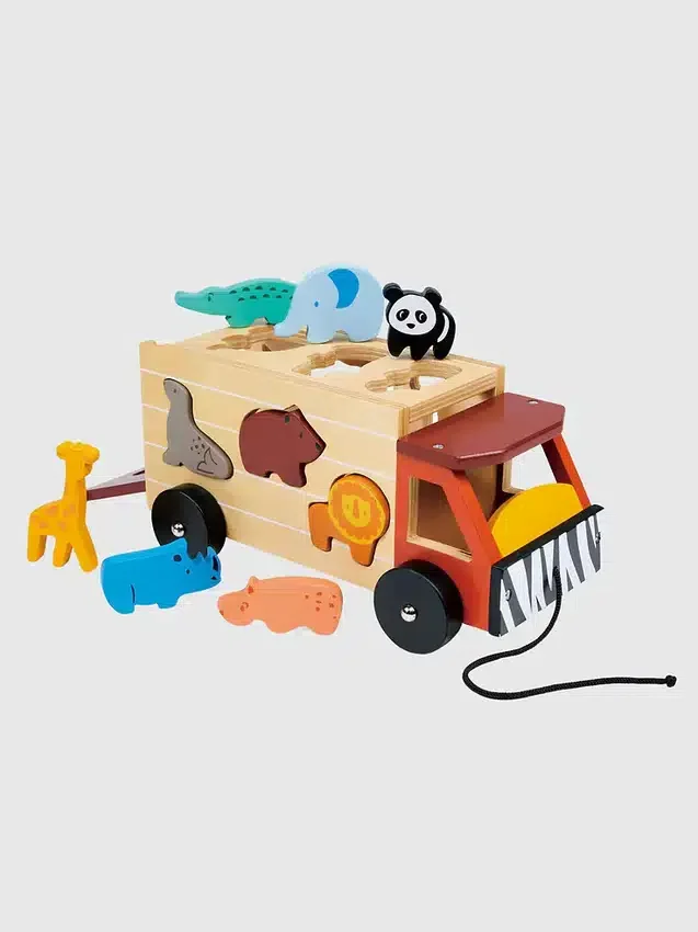 Set di giochi per bambini piccoli “Explorers” per ordinare e impilare