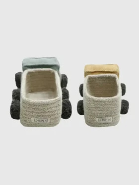 Set di mini cestini da gioco a forma di camioncino di Lorena Canals